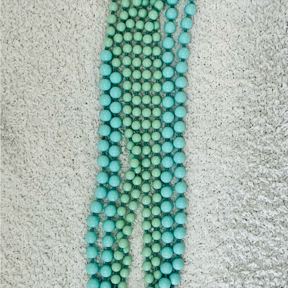 Premier Designs Turquoise Beaded Necklace